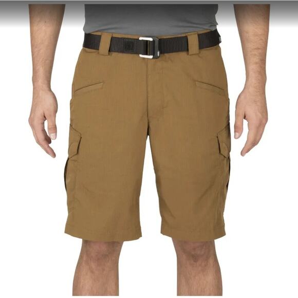5.11 Tactical Men's Brown Cargo Shorts -‎ Size 40 - Picture 1 of 8